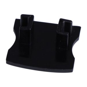 Tapa Perfil Alu. Negro 2000*17.1*15,3Mm