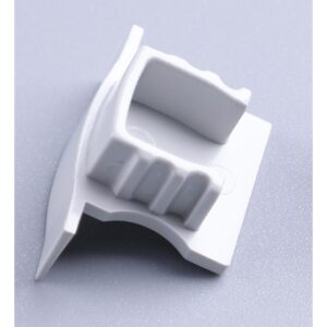 Tapa Perfil Alu. Blanco 2000*17.3*15,3Mm