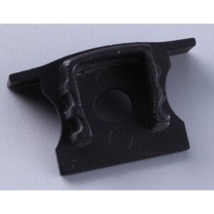 Tapa Perfil Alu. Negro 2000*17.3*15,3Mm