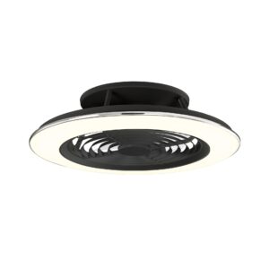 Alisio Xl * Ventilador Negro Led Con Mando