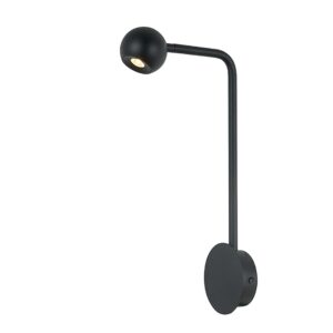 Eyes * Aplique Led Negro 6W 3000K