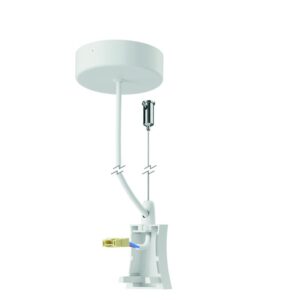 Hanok * Tapa Lateral Blanca Con Cable Alimentacion Y Floron