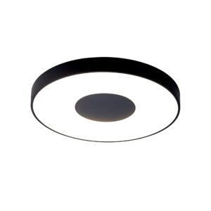 Coin * Plafon Redondo Led 80W - 2700-5000K - Con Mando - Negro
