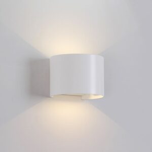 Davos * Aplique Exterior Red. Led* 2*6W 4000K Blanco