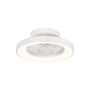 Tibet Mini * Ventilador Plafon Led Blanco Con Mando