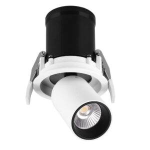Garda * Empotrable Led Cob (Basculante) Blanco 7W - 2700K