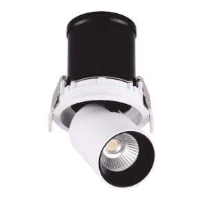 Garda * Empotrable Led Cob (Basculante) Blanco 12W - 2700K