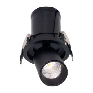 Garda * Empotrable Led Cob (Basculante) Negro 7W - 2700K