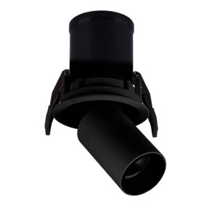 Garda * Empotrable Led Cob (Basculante) Negro 7W - 3000K