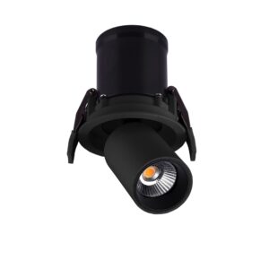 Garda * Empotrable Led Cob (Basculante) Negro 12W - 3000K
