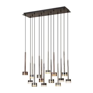 TONIC * COLGANTE 14L RECTANGULAR - GX53 - MULTICOLOR
