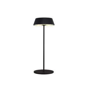 Relax * Sobremesa Led Negro - Recargable