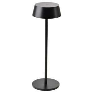 K4 * Farol Negro Exterior Portatil Led Ip54 3000K
