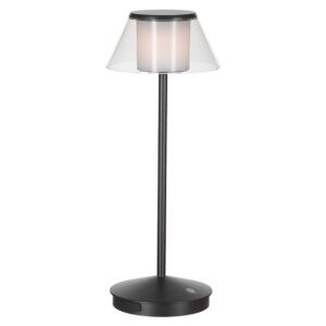 K5 * Farol Negro Exterior Portatil Led Ip54 3000K