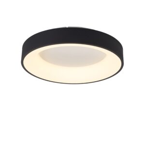 Niseko * Plafon Redondo Led 45 Cm - 3000K - Negro