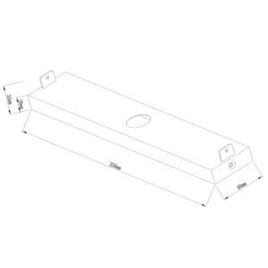 Boutique Negro *  Acople Extension Para Aplique 50W (7674-7674)