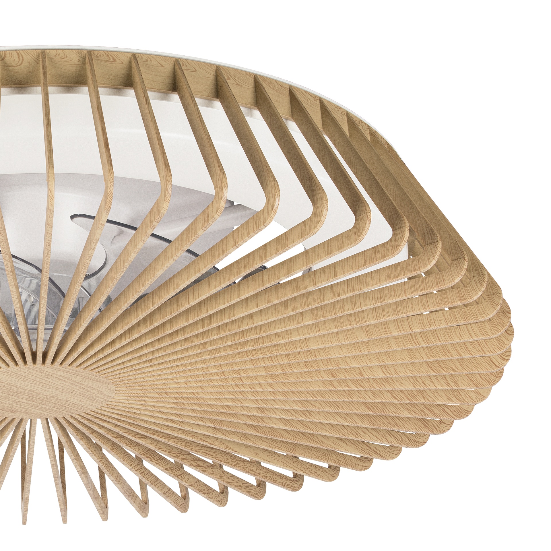 Himalaya Mini * Ventilador Madera Con Mando - Imagen 11