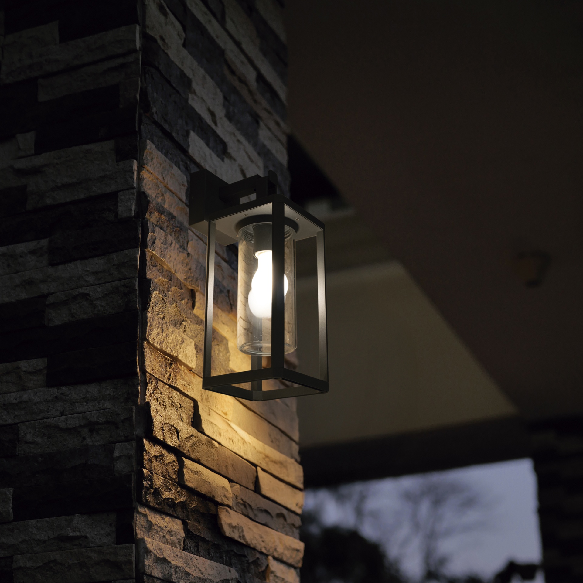 ALPS * WALL LIGHT 1L E27 IP65 BLACK - Imagen 2