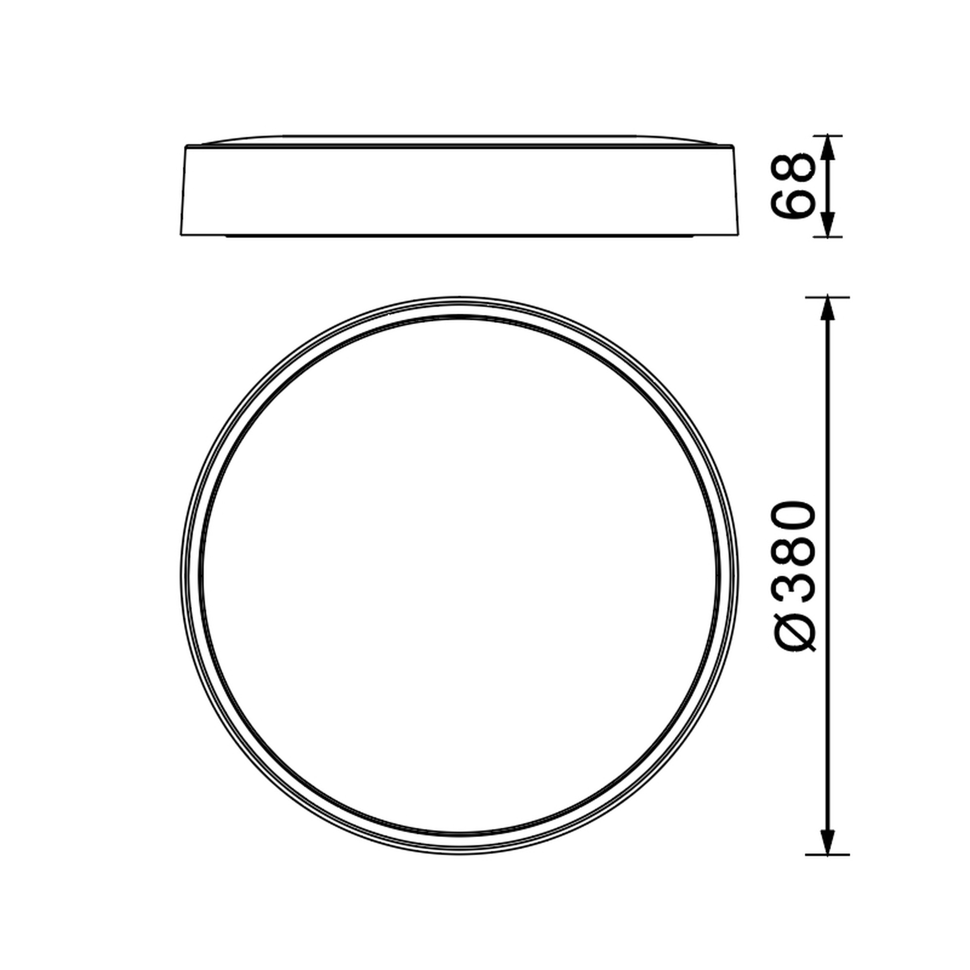 CUMBUCO II * PLAFON LED 30W MADERA CCT (copia) - Imagen 2