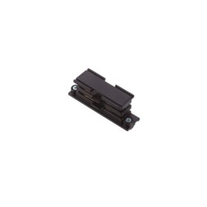 Carriles T * Conector Intermedio Recto Negro