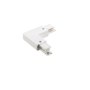 Carriles T * Conexion Alimentador En L - Polaridad Externa Blanca