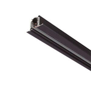 Carriles T * Carril Trifasico Empotrar 1M Negro