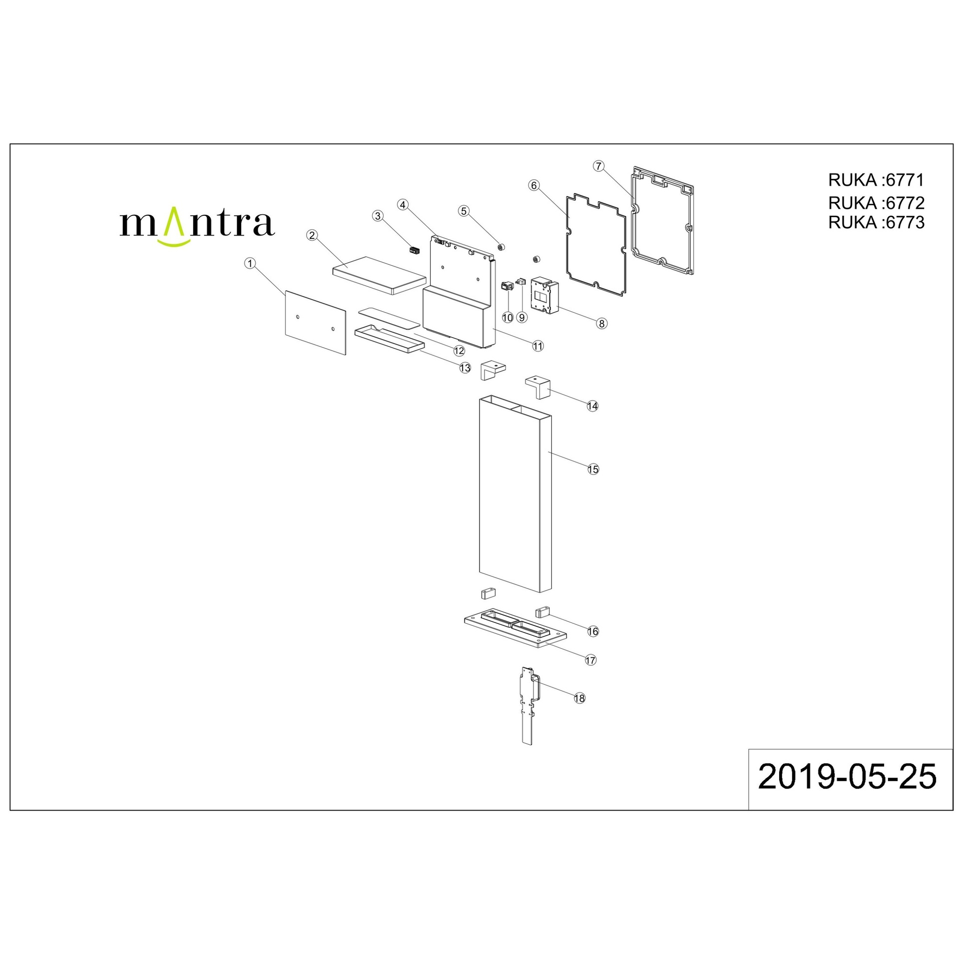 Ruka * Sobremuro Led 13W - Imagen 6