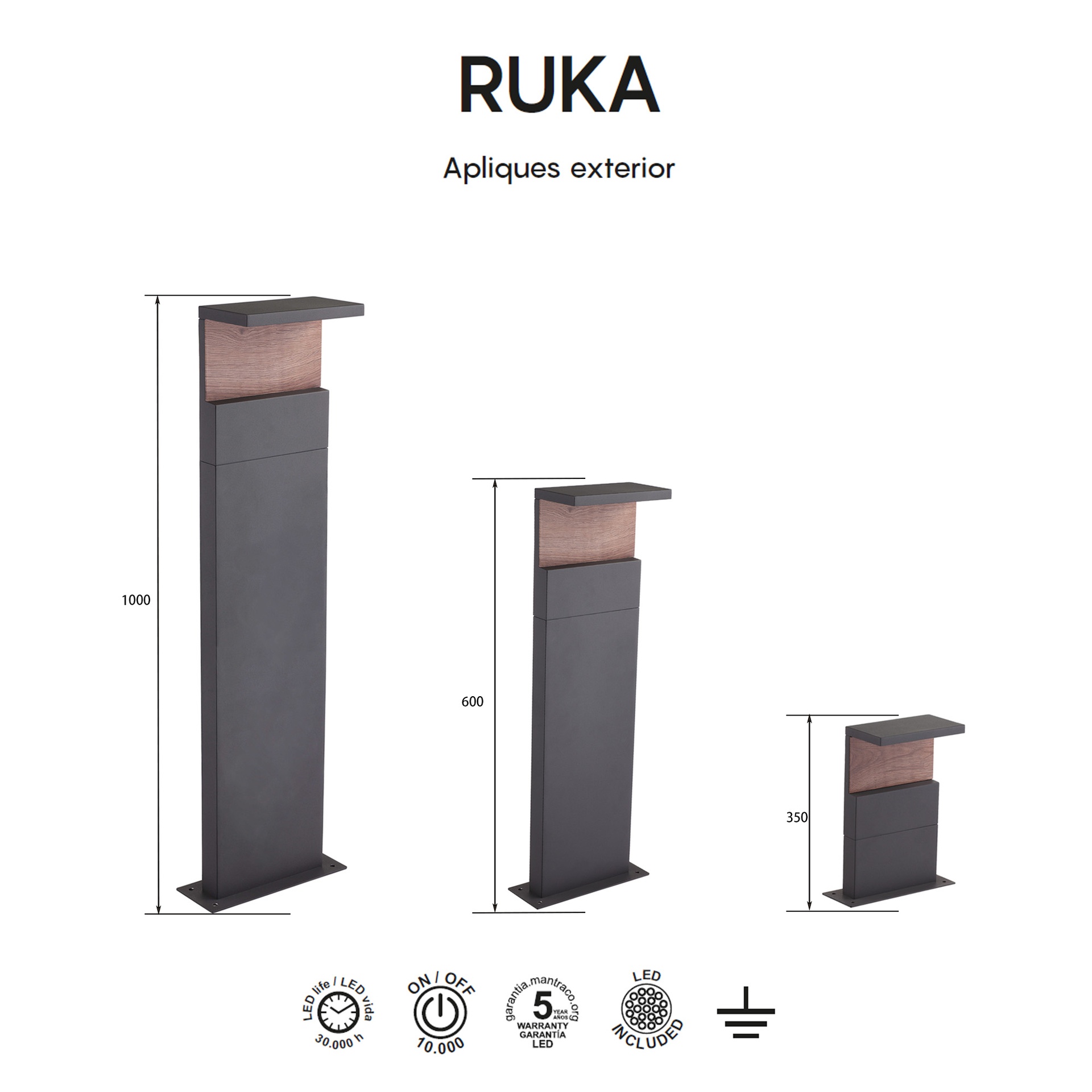 Ruka * Sobremuro Led 13W - Imagen 9