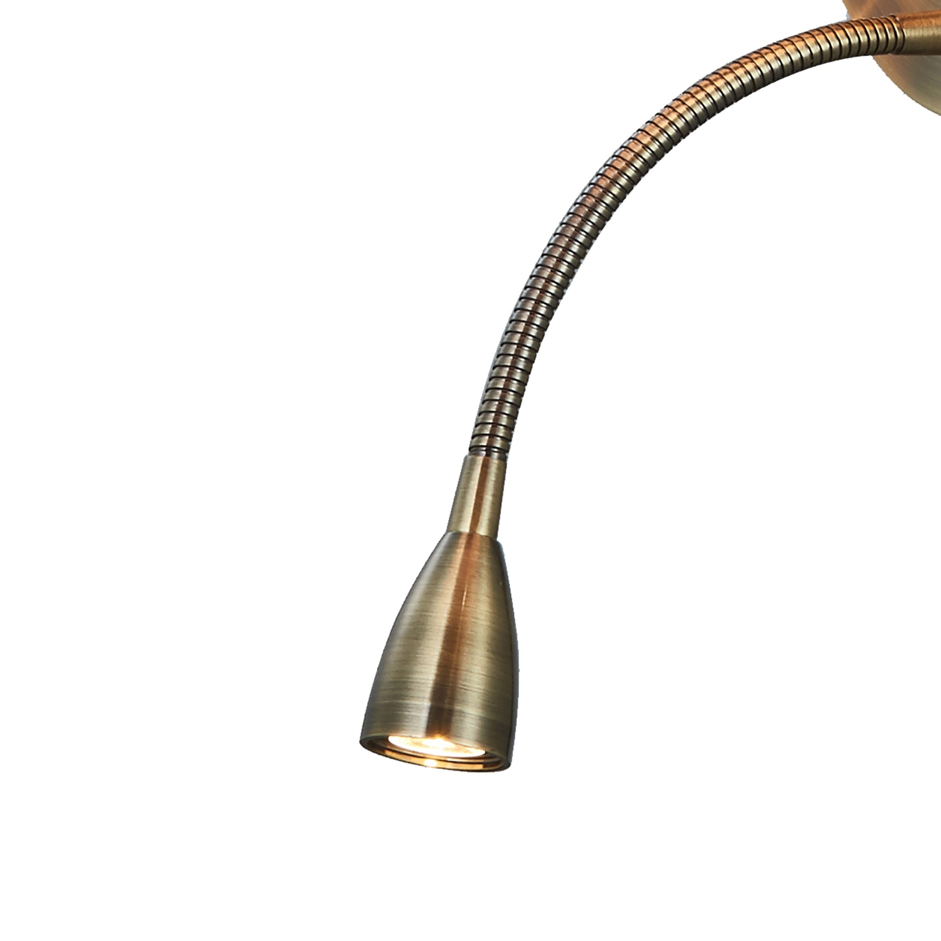 Caicos * Aplique Cuero 1L E27+ Lector Led 3W 3000K + Usb - Imagen 5