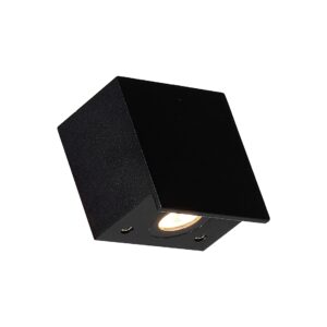 SHELLA * BAÑADOR PARED LED 3W 3000K C. NEGRO