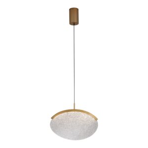 OASIS * COLGANTE LED 12W ORO - DIMABLE TRIAC