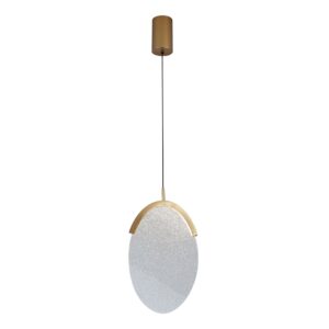 OASIS * COLGANTE LED 12W ORO - DIMABLE TRIAC