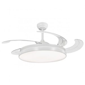 Lámpara ventilador pala plegable Henry XXL 60cm 70w led DC