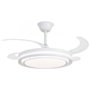 Lampara ventilador pala plegable Korfu 72w led DC