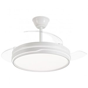Lampara ventilador pala plegable Lima 50w led DC