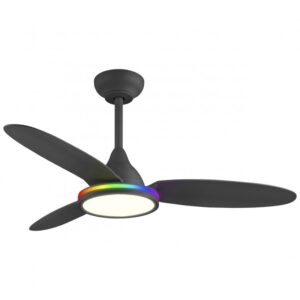 Lámpara ventilador Mahon 21w 107 cm regulable DC