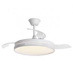 Lámpara ventilador pala plegable Togo 68w led DC