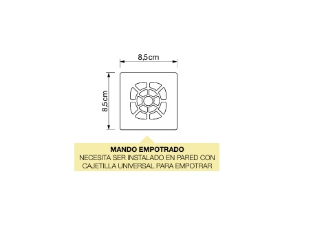Controlador de pared ventilador - Imagen 3