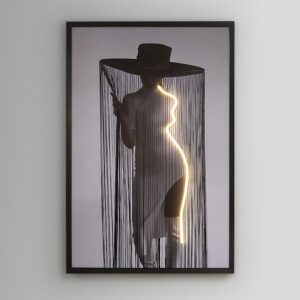 Cuadro luz led Diva 80x120