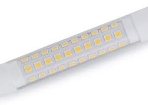 Bombilla lineal led 9 w r7s 118 mm