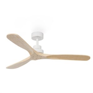 Ventilador Nati L Interior/Exterior Palas Madera IP44 132 cm