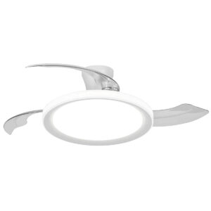 ventilador pala plegable 38w led v116 regulable y cct