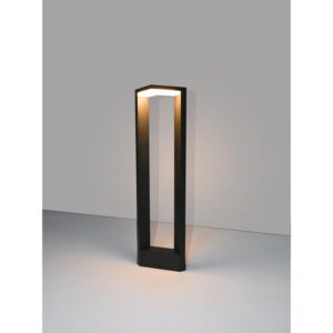 Baliza Zane LED exterior negra IP65 de 10W