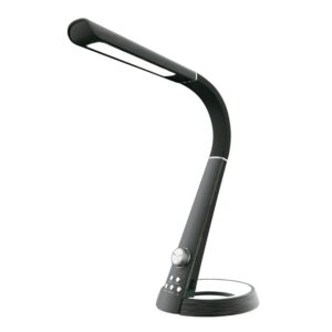 Flexo Gijón LED 10W regulable con cargador USB y base RGB decorativa