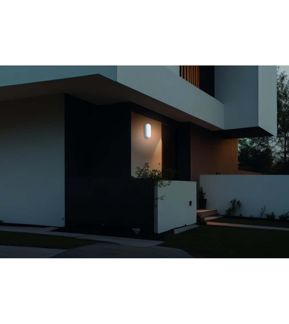 Plafón LED NYX Oval IP54 18W CCT 3000K, 4000K y 6000K - Imagen 2
