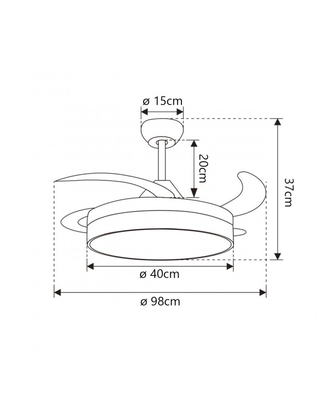 ventilador mini malta medidas