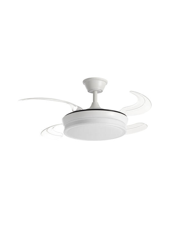Ventilador de Techo Halpa Blanco LED Regulable – 6 Velocidades - Imagen 4
