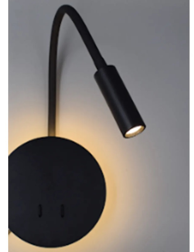 KUR Aplique LED de Lectura con Luz Indirecta - Imagen 3