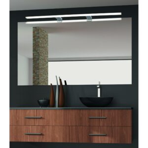 Aplique LED Nadia IP44 18W CCT cromo