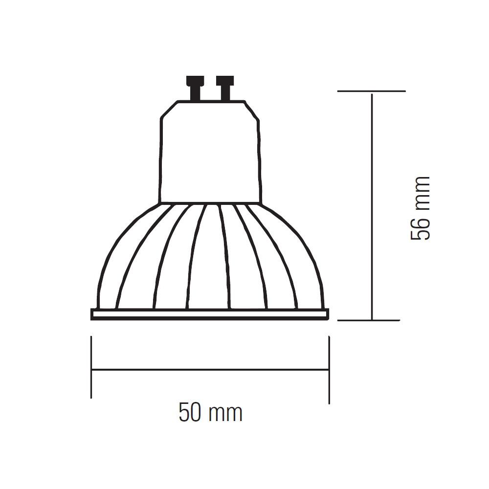 Bombilla LED GU10 9,5W 1000 lm SMD - Imagen 3